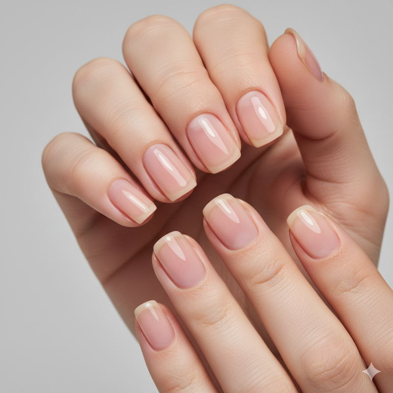 Geometrik tırnak deseni